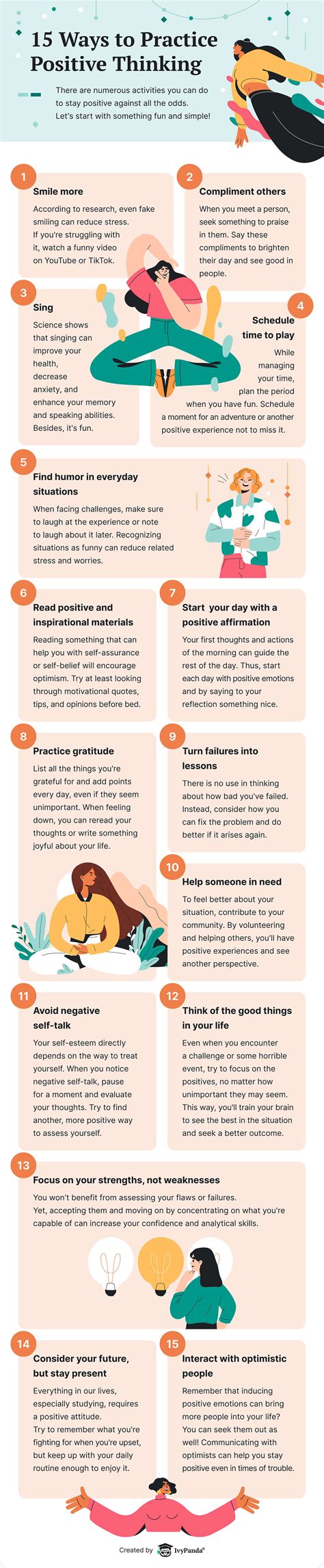 Practice positive thinking: