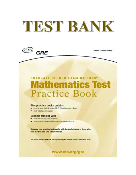 Practice to Take the GRE Mathematics Test Kindle Editon