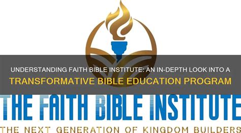 Prairie Bible Institute: A Transformative Journey in Faith and Education