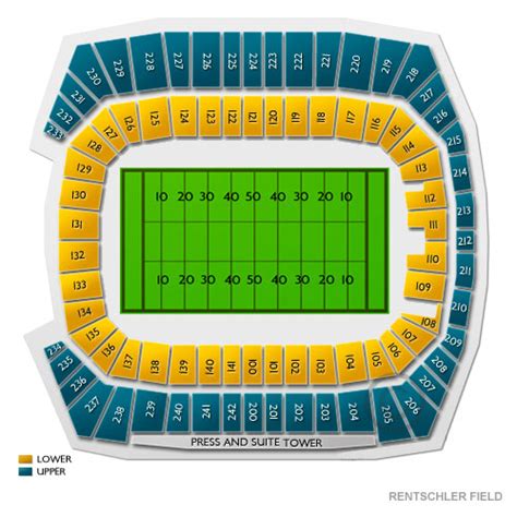 Pratt And Whitney Stadium Seating Chart