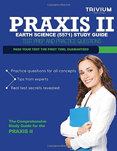 Praxis II Earth Science 5571 Study Guide Test Prep and Practice Questions Reader