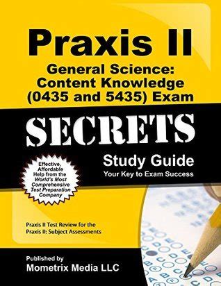 Praxis II General Science 0435 Study Guide Test Prep and Practice Questions PDF