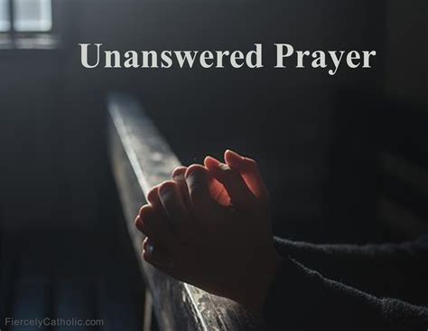 Pray Alas Nothing Happened: The Heartbreaking Reality of Unanswered Prayers