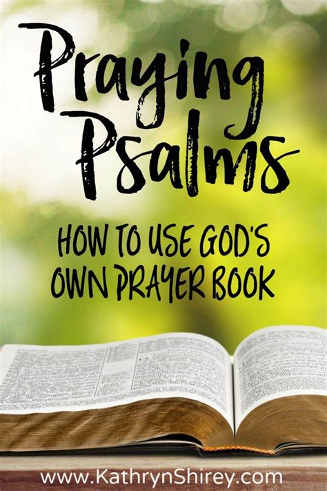 Praying the Psalms Epub