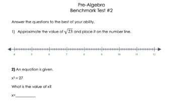 Pre Algebra Benchmark 2 Review Answers PDF