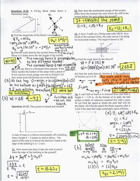 Pre Ap Physics Final Review Answers Reader