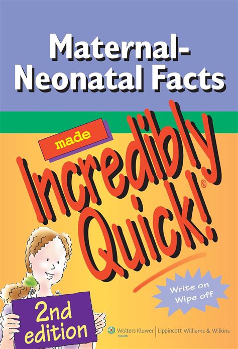 Pre-Pack Display for Maternal-Neonatal Facts Made Incredibly Quick Reader