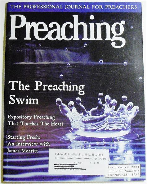 Preaching The Professional Journal for Preachers Volume 13 Number 5 March April 1998 Doc