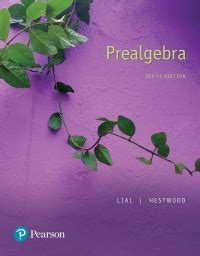 Prealgebra 6th Edition PDF