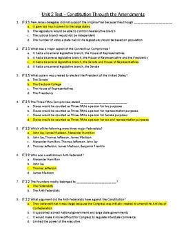 Preamble Article 1 Constitution Answer Key Doc