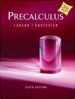 Precalculus Larson 6th Edition Answers Epub