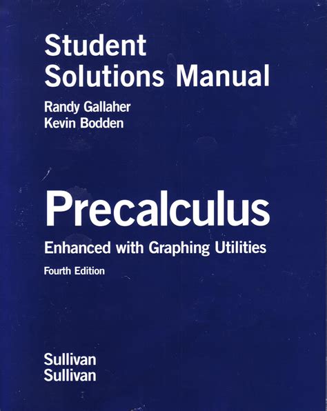 Precalculus Michael Sullivan Solution Doc