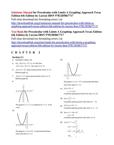 Precalculus With Graphing Epub