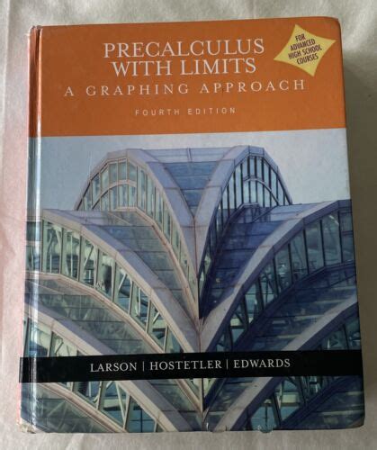 Precalculus With Limits A Graphing Approach Fourth Edition Answers Reader