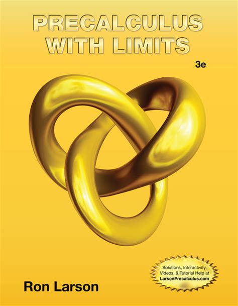 Precalculus With Limits Third Edition Answers Kindle Editon