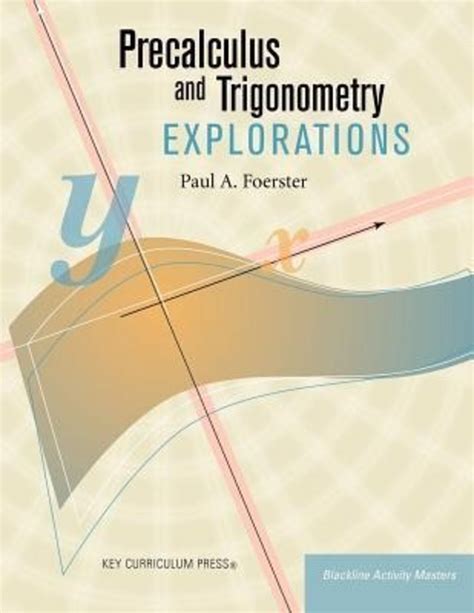 Precalculus With Trigonometry Paul A Foerster Answers Epub