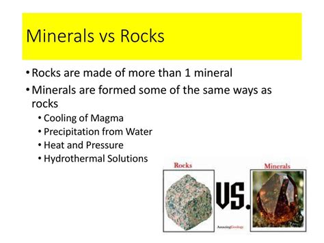 Precious Minerals vs. Menial Rocks: A Holistic Comparison