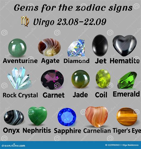 Precious Stones for Virgo: