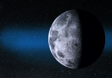 Precisely mapping the moon's surface: