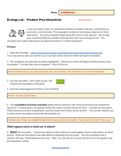 Predator prey population biokit answer Ebook Doc