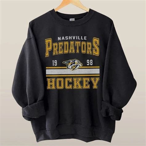 Predators' Apparel: Nashville Predators Sweatshirt for Devoted Fans