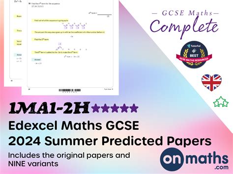 Predicted Paper 1 June 2014 Higher Tier Edexcel Style Ebook PDF