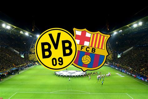 Predicted score: Barcelona 2-1 Borussia Dortmund