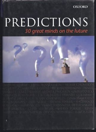 Predictions 30 Great Minds on the Future Epub