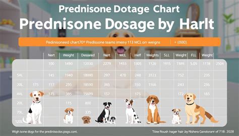 Prednisone for Dogs Dosage Chart: A Comprehensive Guide