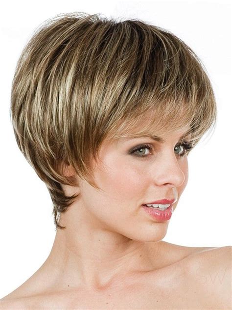 Preferential Lace Front Straight Short Petite Wigs