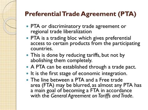 Preferential Trade Agreements Law, Policy and Economics Reader