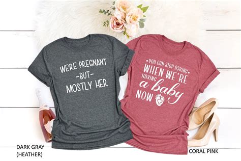 Pregnancy Announcement Shirts: An Enchanting Way to Share the Joy