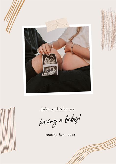 Pregnancy Announcement Templates
