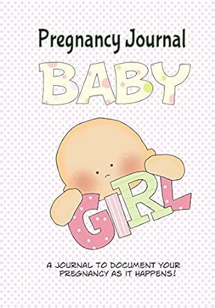 Pregnancy Journal Baby Girl Memory book and scrapbook for expecting moms Keepsake Book PDF