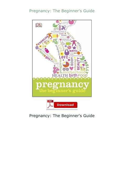 Pregnancy The Beginner's Guide PDF