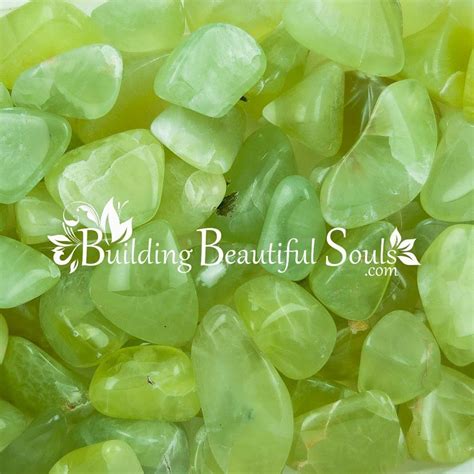 Prehnite Tumbled: Green Gems for Healing, Protection, and Transformation