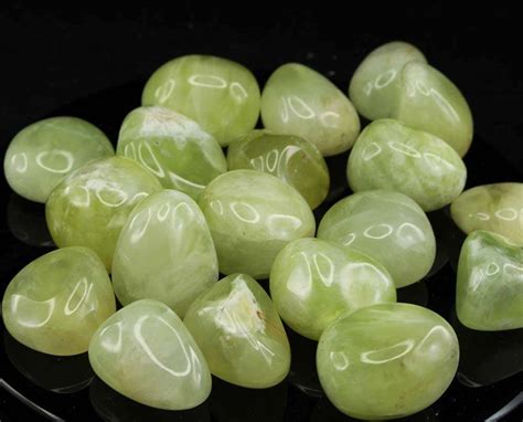 Prehnite Tumbled: Shining Light on the Stone of Unconditional Love