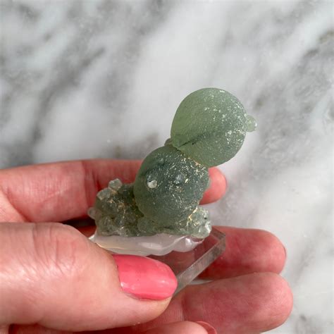 Prehnite with Epidote: A Gemstone Symphony of Tranquility and Vitality