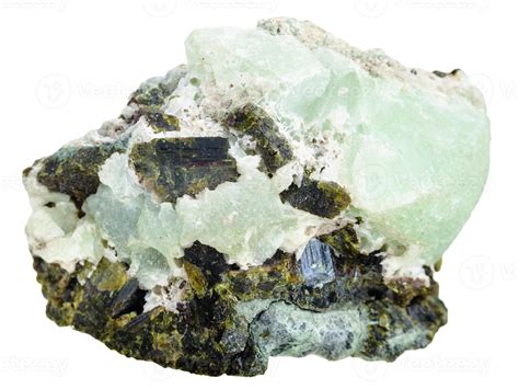 Prehnite with Epidote: A Stone of Transformation and Growth