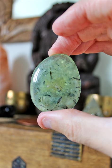 Prehnite with Epidote: A Stone of Transformation and Renewal