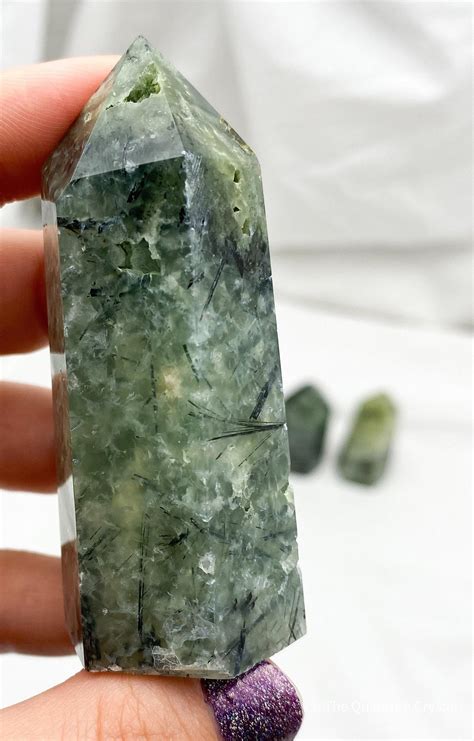 Prehnite with Epidote: The Stone of Connection and Growth