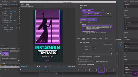 Premiere Pro Instagram Reel Template