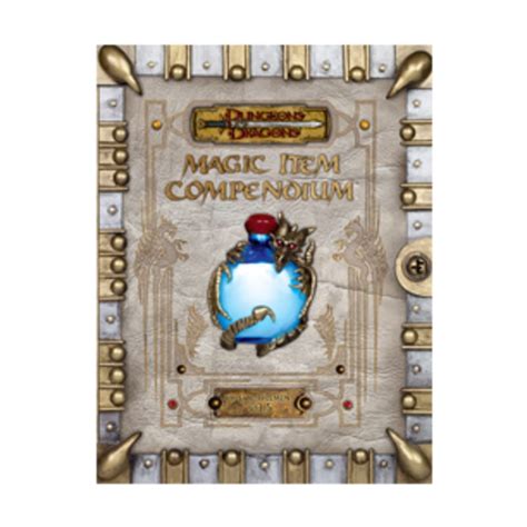 Premium 35 Edition Dungeons and Dragons Magic Item Compendium Rules Supplement V35 DandD Accessory Doc