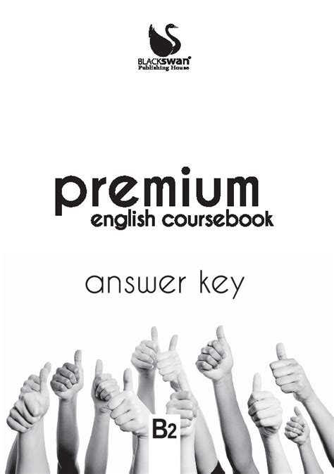 Premium B2 Level Coursebook Answer PDF