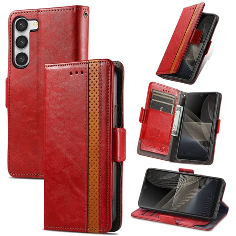 Premium Leather Magnetic Closure Samsung PDF