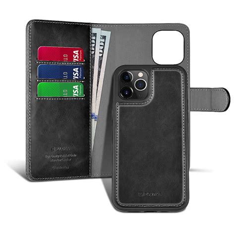 Premium Leather Magnetic Detachable Compartment Doc