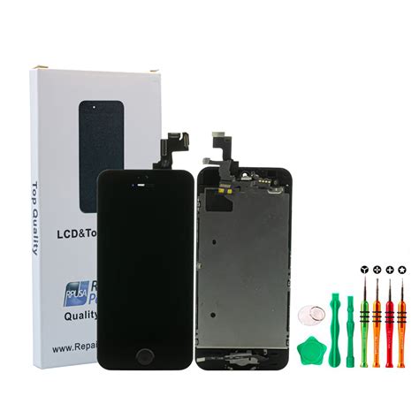 Premium iPhone Screen Replacement LCD Screen Kit Iphone5S black Epub