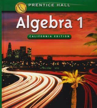 Prentice Hall Algebra 1 California Edition Answers Epub