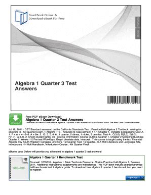 Prentice Hall Algebra 8 2 Answers Form Kindle Editon