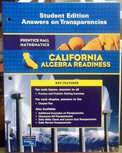 Prentice Hall California Algebra Readiness Answers Doc